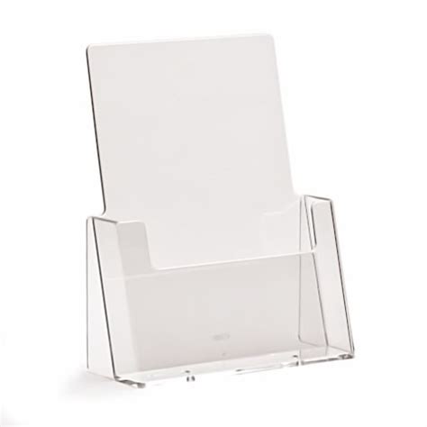 a5 leaflet and business card holder